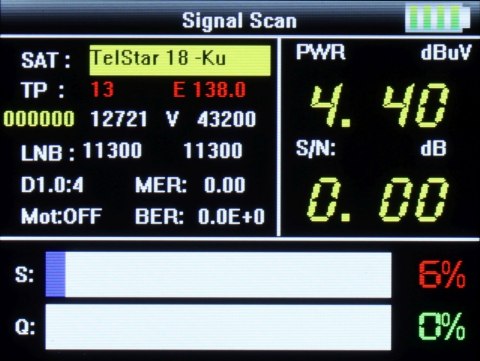 MIERNIK SATELITARNY S-21 DVB-S/S2/S2X Spacetronik MIERNIK SATELITARNY S-21 DVB-S/S2/S2X Spacetronik