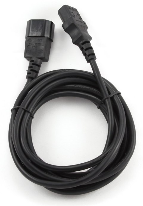 PRZEDŁUŻACZ KABLA ZASILAJĄCEGO VDE IEC 320 C13 / C14 1.8M Lanberg PRZEDŁUŻACZ KABLA ZASILAJĄCEGO VDE IEC 320 C13 / C14 1.8M Lanberg