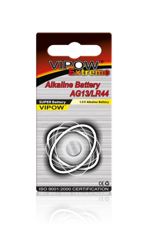 Bateria VIPOW EXTREME AG13 1szt/blist.