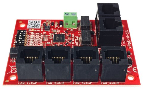 XPoE-6-11-OF - switch PoE (extender) 5-port + 1 RJ45 XPoE-6-11-OF - switch PoE (extender) 5-port + 1 RJ45