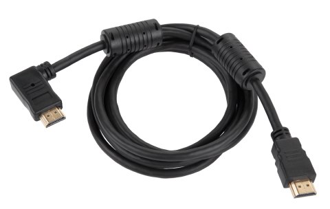 Kabel HDMI-HDMI 1.4v kątowo-prosty 1.8M