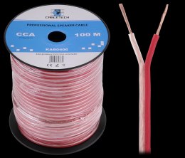 Kabel głośnikowy CCA 0.75mm Cabletech extra flexible