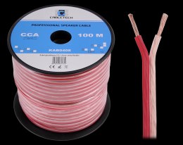 Kabel głośnikowy CCA 1.5mm Cabletech extra flexible