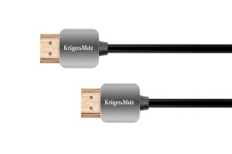 Kabel HDMI - HDMI wtyk-wtyk (A-A) 3.0m Kruger&Matz