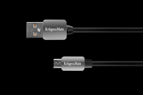 Kabel USB - micro USB wtyk-wtyk 1.0m Kruger&Matz