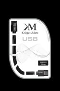 Kabel USB - micro USB wtyk-wtyk 1.0m Kruger&Matz