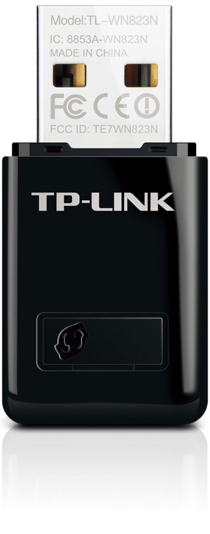 TP-LINK TL-WN823N Mini karta WiFi, USB, 300Mb/s, standard N TP-LINK TL-WN823N Mini karta WiFi, USB, 300Mb/s, standard N