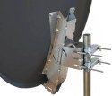 ANTENA CZASZA SAT 85cm STAL GRAFIT (satelitarna) TELE System