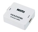 Złącze adapter VGA+audio - HDMI