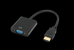 Złącze adapter wt. HDMI - gn. VGA