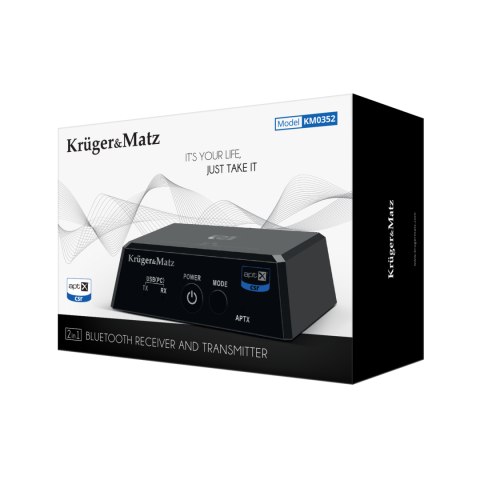 2w1 Odbiornik i Nadajnik Bluetooth HiFi Audio 2w1 Odbiornik i Nadajnik Bluetooth HiFi Audio