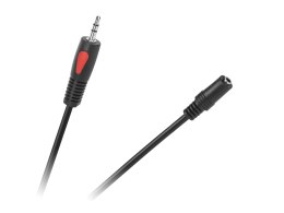 Kabel jack 3.5 wtyk-gniazdo 1.0m Cabletech Eco-Line