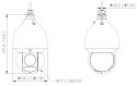 KAMERA IP SZYBKOOBROTOWA ZEWNĘTRZNA SD5A445GB-HNR - 3.7 Mpx 3.96 ... 177.75 mm DAHUA