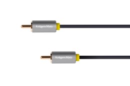 Kabel 1RCA-1RCA 0.5m Kruger&Matz Basic