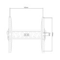 Uchwyt Basic do ściany 32-55 cali czarny LCD/PDP LP09