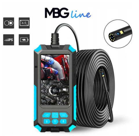 Kamera inspekcyjna Duo Endoskop 5M 9LED 2xFULL HD P50 Kamera inspekcyjna Duo Endoskop 5M 9LED 2xFULL HD P50