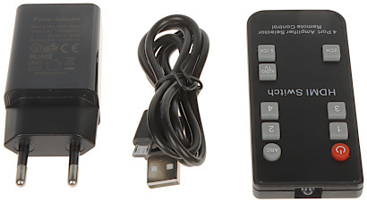 PRZEŁĄCZNIK HDMI-SW-4/1-2.0 PRZEŁĄCZNIK HDMI-SW-4/1-2.0