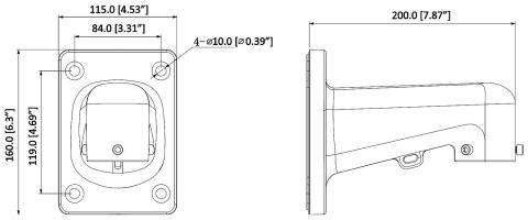 UCHWYT KAMERY PFB305W DAHUA UCHWYT KAMERY PFB305W DAHUA