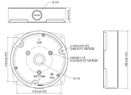 UCHWYT KAMERY PFA132-E DAHUA