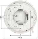 KAMERA IP IPC-HDW5442TM-ASE-0280B-S3 WizMind S - 4 Mpx 2.8 mm DAHUA