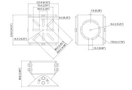 UCHWYT DAHUA PFA162