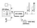 Laskomex CP-2502NP srebrny Panel audio z mini listą lokatorów