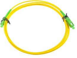 PATCHCORD ŚWIATŁOWODOWY GOLD SM SC/APC-SC/APC 657A2 1J 15M SIMPLEX