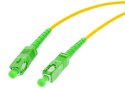 PATCHCORD ŚWIATŁOWODOWY GOLD SM SC/APC-SC/APC 657A2 1J 15M SIMPLEX