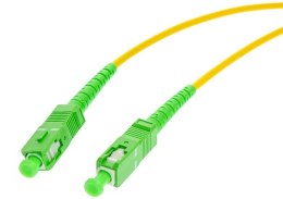 PATCHCORD ŚWIATŁOWODOWY GOLD SM SC/APC-SC/APC 657A2 1J 15M SIMPLEX