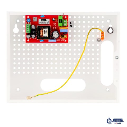 Zasilacz sieciowy SMPS 12V 6A 72W ATTE APS-70-120-E