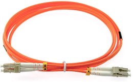 PATCHCORD ŚWIATŁOWODOWY MM 2M DUPLEX 50/125um OM2, LC/UPC-LC/UPC