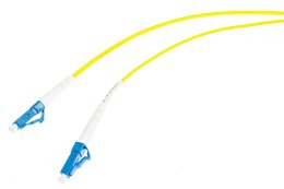 PATCHCORD ŚWIATŁOWODOWY SM 0,5M DUPLEX 9/125 LC/UPC-LC/UPC