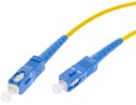 PATCHCORD ŚWIATŁOWODOWY SM 0,5M SIMPLEX 9/125, SC/UPC-SC/UPC