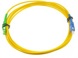 PATCHCORD ŚWIATŁOWODOWY SM SC/UPC-SC/APC SIMPLEX 3m