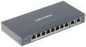 SWITCH POE DS-3E1310HP-EI 8-PORTOWY Hikvision SWITCH POE DS-3E1310HP-EI 8-PORTOWY Hikvision