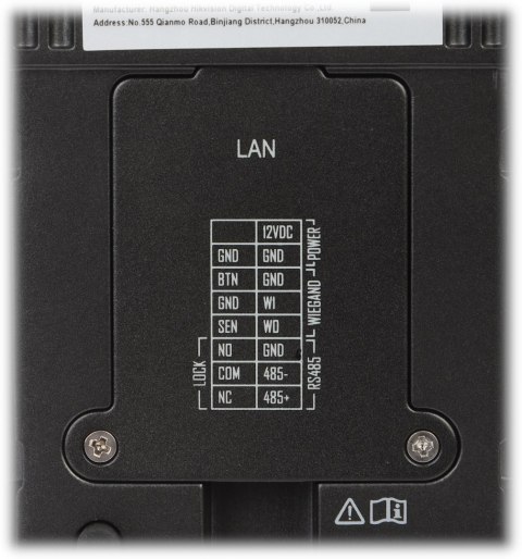 KONTROLER DOSTĘPU Z ROZPOZNAWANIEM TWARZY DS-K1T341AM-S - 720p Hikvision KONTROLER DOSTĘPU Z ROZPOZNAWANIEM TWARZY DS-K1T341AM-S - 720p Hikvision