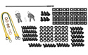 SQ6622/B - szafa Rack 19'' szybkiego montażu - 600x600x22U