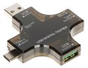 WIELOFUNKCYJNY TESTER USB SP-UT01 Spacetronik WIELOFUNKCYJNY TESTER USB SP-UT01 Spacetronik