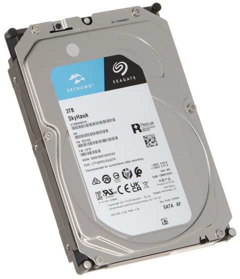 DYSK DO REJESTRATORA HDD-ST3000VX015 3TB 24/7 SkyHawk SEAGATE