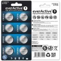 Zestaw 8 baterii 3,0V 4x CR2032 2x CR2025 2x CR2016 everActive