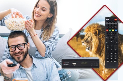TUNER DVB-T2 OPTICUM AX LION NS H.265 10bit TUNER DVB-T2 OPTICUM AX LION NS H.265 10bit