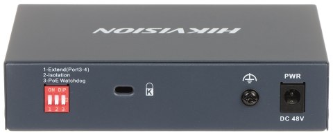 SWITCH POE DS-3E0505HP-E 4-PORTOWY Hikvision SWITCH POE DS-3E0505HP-E 4-PORTOWY Hikvision