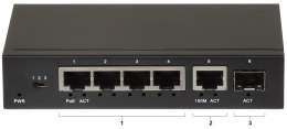 SWITCH POE GTX-ALM1-05-41SFP 4-PORTOWY SFP