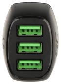 ŁADOWARKA SAMOCHODOWA USB POWER-RIDE/54W-GC Green Cell ŁADOWARKA SAMOCHODOWA USB POWER-RIDE/54W-GC Green Cell